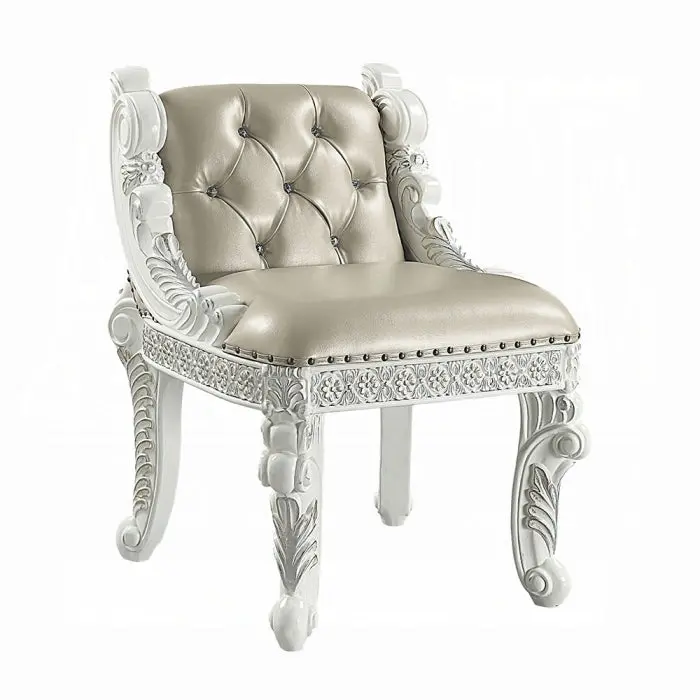 Vanaheim Upholstered Vanity Stool 1