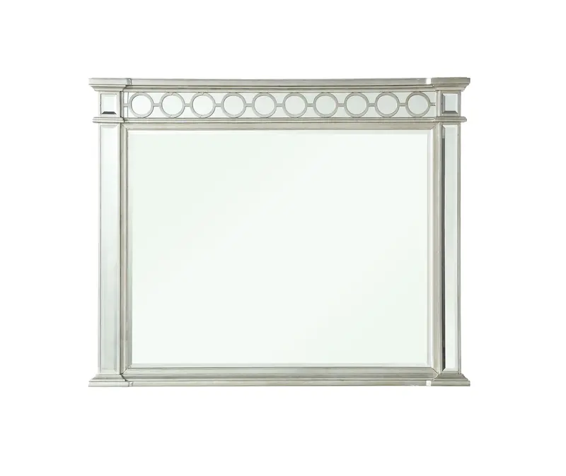 Varian Mirrored Wall Mirror – Framed Full-Length Reflective Surface 1