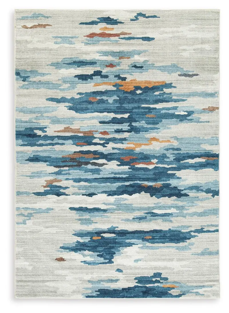 Vinlett Reversible Washable Area Rug 1