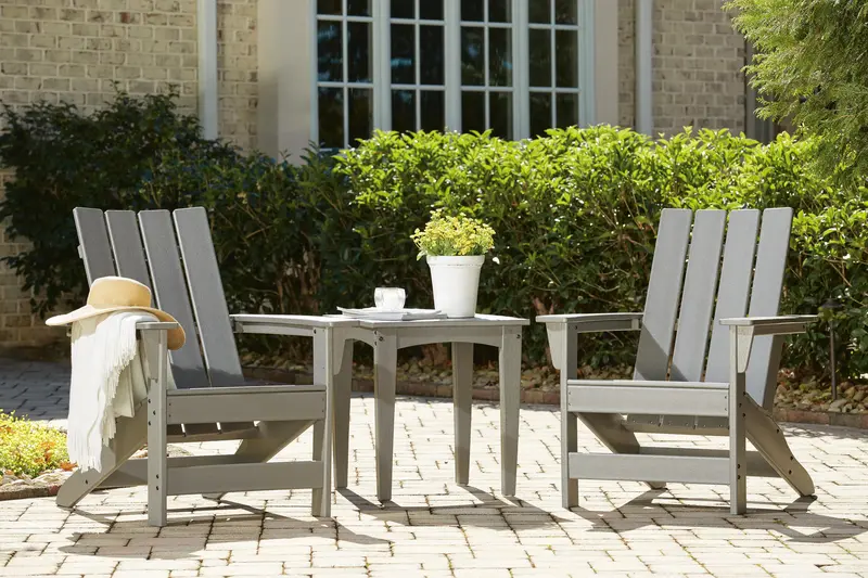 Visola Adirondack Chairs With Matching End Table 1
