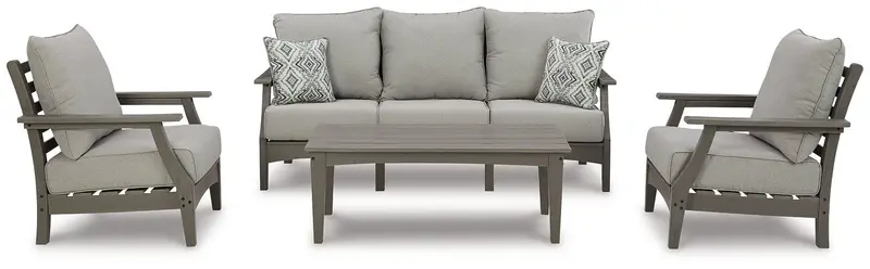 Visola All-Weather Outdoor Sofa Conversation Set 1