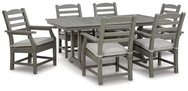 Visola Aluminum Outdoor Dining Set – Table + 6 Chairs 1