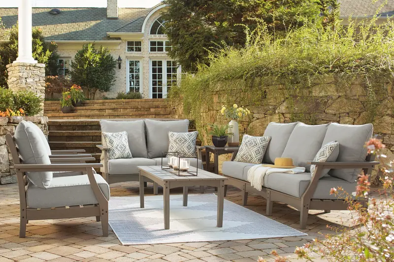 Visola Weather-Resistant Outdoor Sofa & Loveseat 1