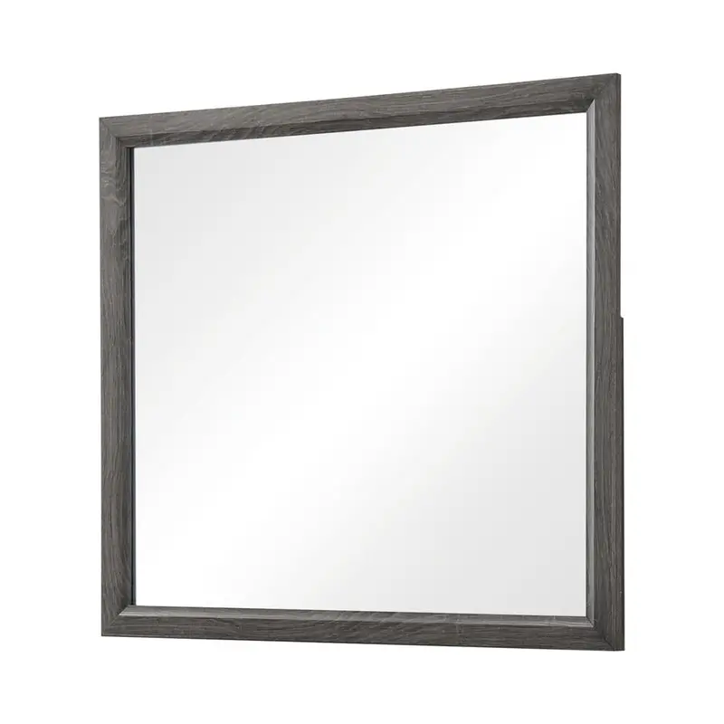 Watson Rustic Grey Oak Wall Mirror 1