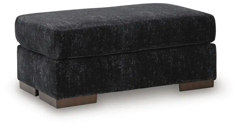 Whitmore Manor Matching Upholstered Ottoman With Nailhead Trim 1