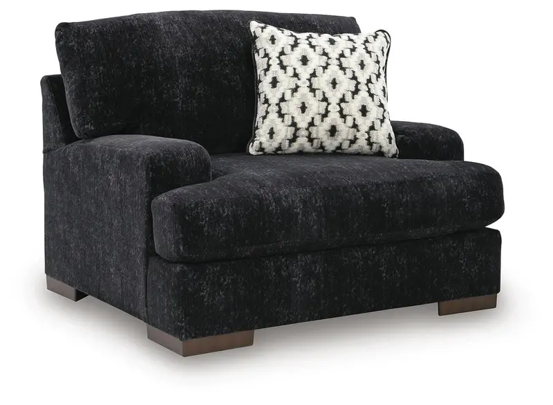Whitmore Manor Oversized Reclining Armchair With Pocket Coil Cushions 1