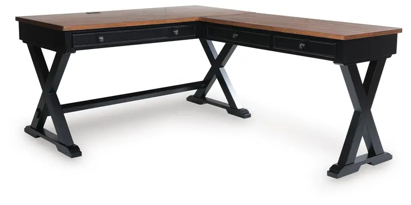 Wildenauer Spacious Home Office Desk With Cable Management 1
