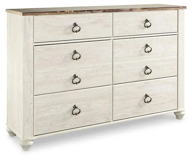 Willowton 6-Drawer Dresser 1