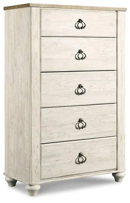 Willowton Tall Chest Of Drawers 1