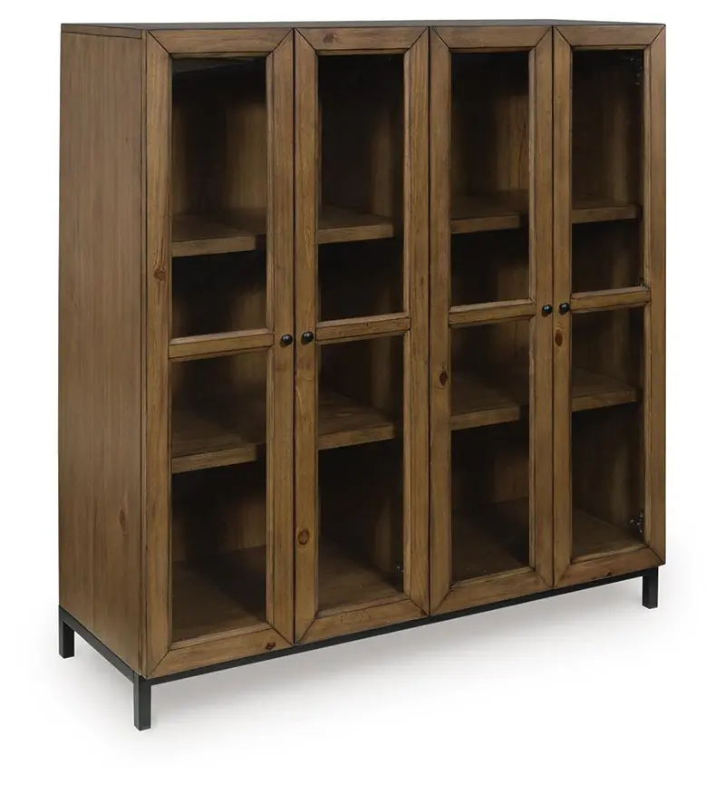 Wrenridge Sliding-Door Accent Cabinet For Living Room 1