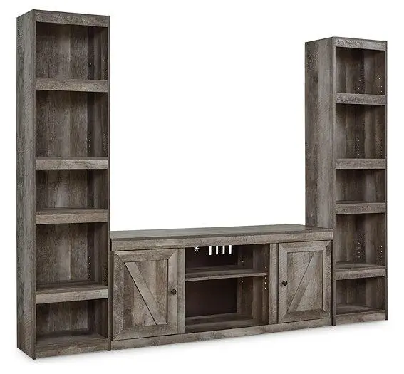 Wynnlow 3-Piece Entertainment Center – Modular Tv & Storage Combo 1