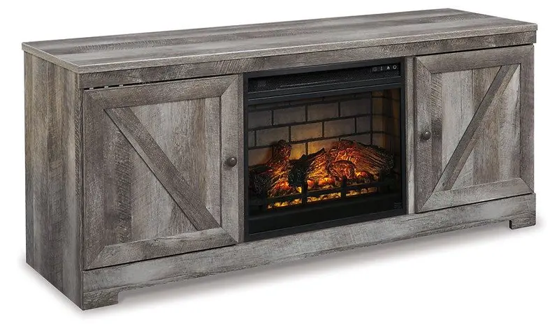 Wynnlow 63-Inch Electric Fireplace Tv Stand – Wide Media Console With Heat Function 1