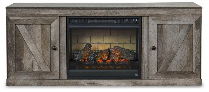 Wynnlow Electric Fireplace Tv Stand – Contemporary Living Room Media Console 1