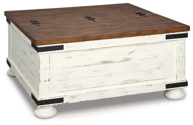 Wystfield Rectangular Coffee Table With Storage 1