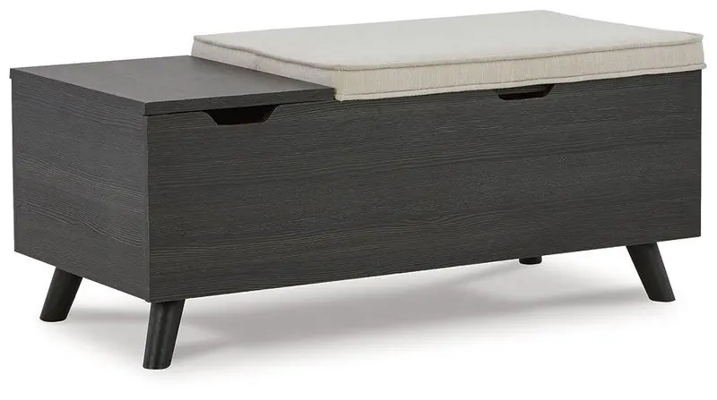 Yarlow Upholstered Storage Bench With Lift-Top 1