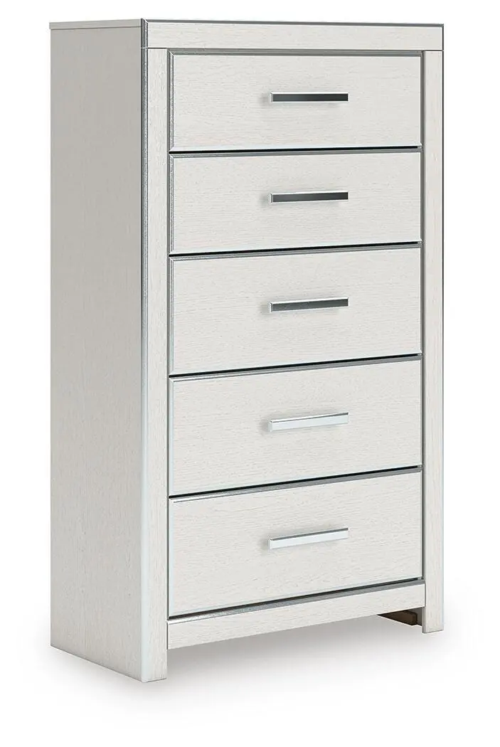 Zuraleus Compact 5-Drawer Chest Of Drawers 1