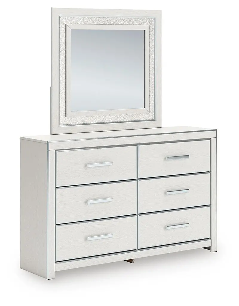 Zuraleus Matching Dresser And Full-Length Mirror Set 1